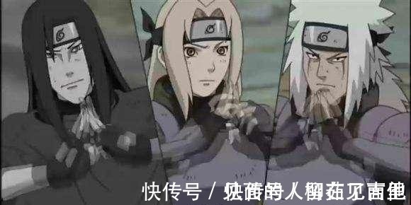 实力|火影忍者木叶传说三忍,不只是实力强大,还努力钻研副业