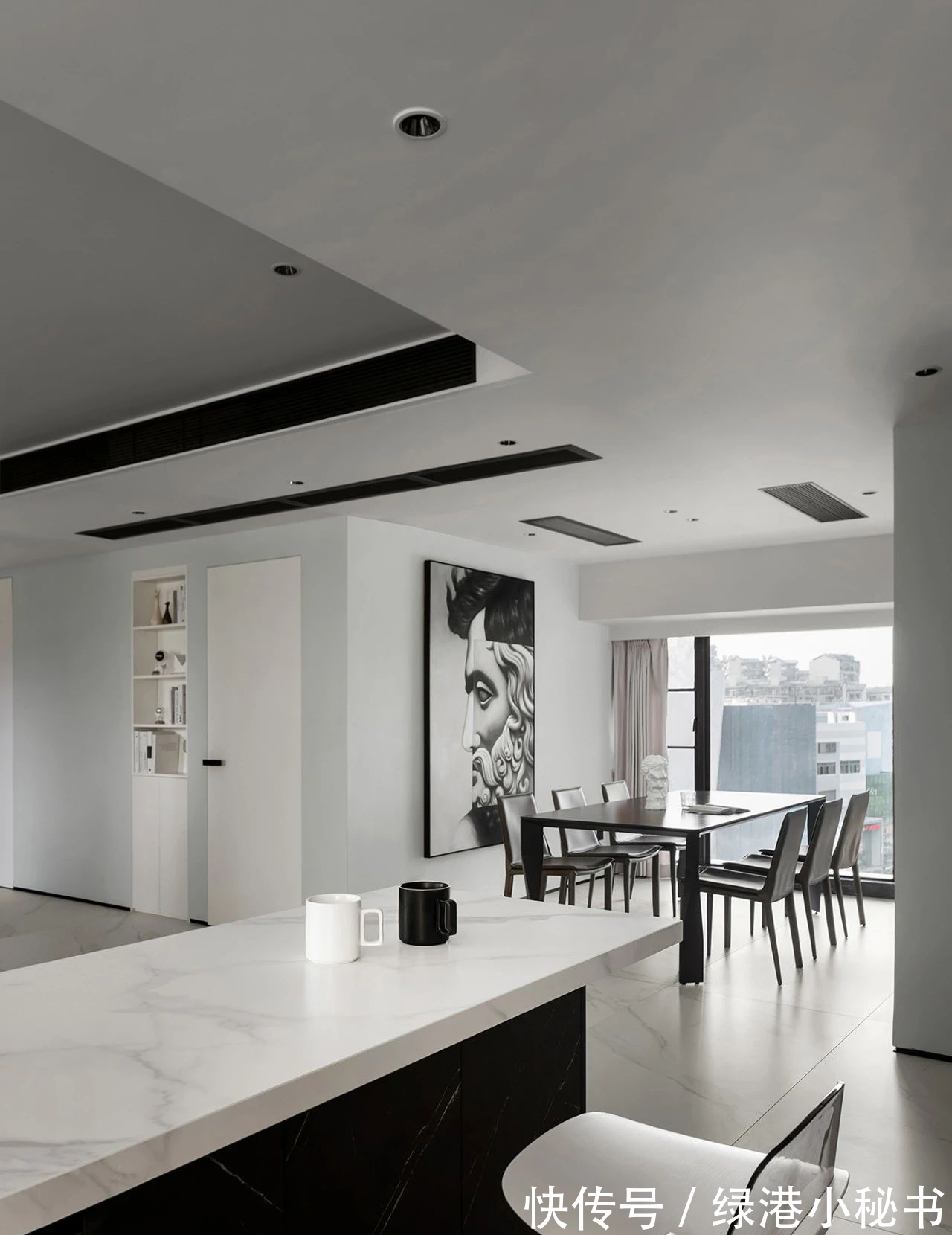 案例|装修案例欣赏:惊叹!洁净又有个性的现代简约风格!