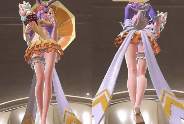 vr眼镜|用VR眼镜看公孙离,哪款皮肤的腿型更好看原皮肤破洞裤赢了