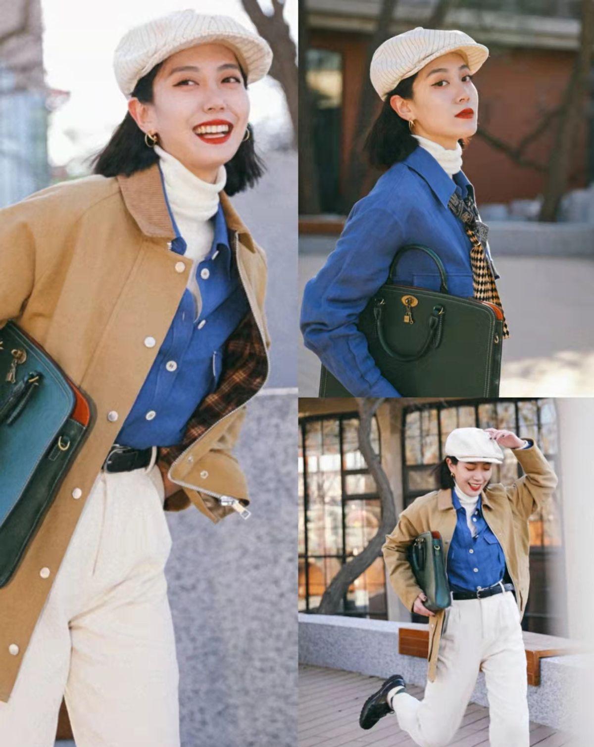 穿搭 被中性风穿搭帅到了!随性舒适的穿搭,她们也能穿得这么霸气个性