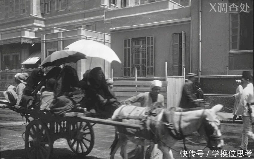 中国|109年前的埃及老照片，乍一看有点像晚清中国