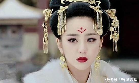 独具特色|金花盆里泼红泥,唐朝独具特色的女性妆容,非常人所能驾驭