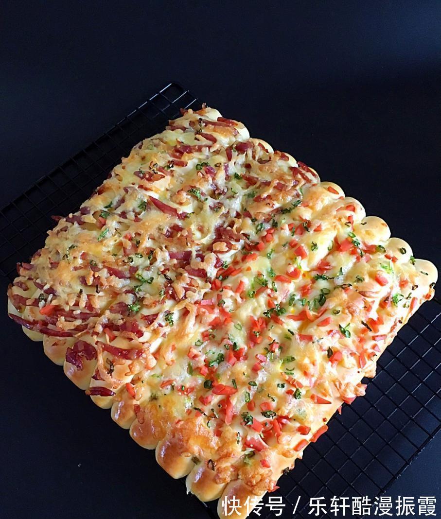 鸡蛋糖|腊肠火腿排包，美味营养，好吃健康