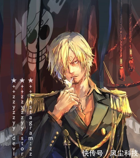 布鲁克|当海贼王主角们穿起制服,娜美身材诱人,山治变成严厉的长官