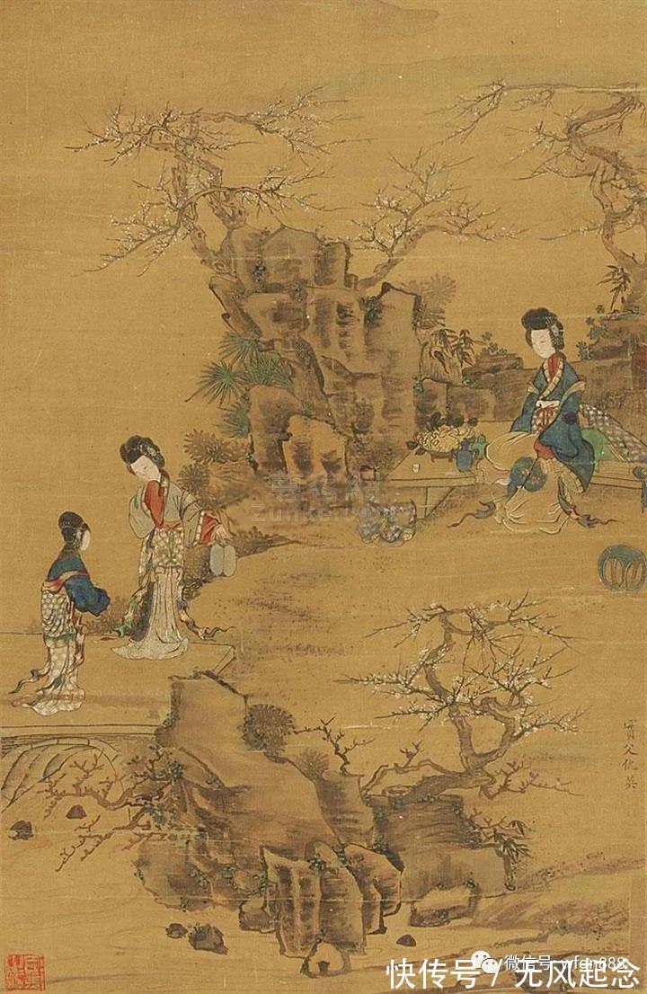 清明上河图#它被誉为明版“清明上河图”,放大10倍,却发现有个戴眼镜的男人