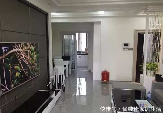 居室|装修四个月完工，入住晒下，电视墙太漂亮上档次，朋友看完都夸