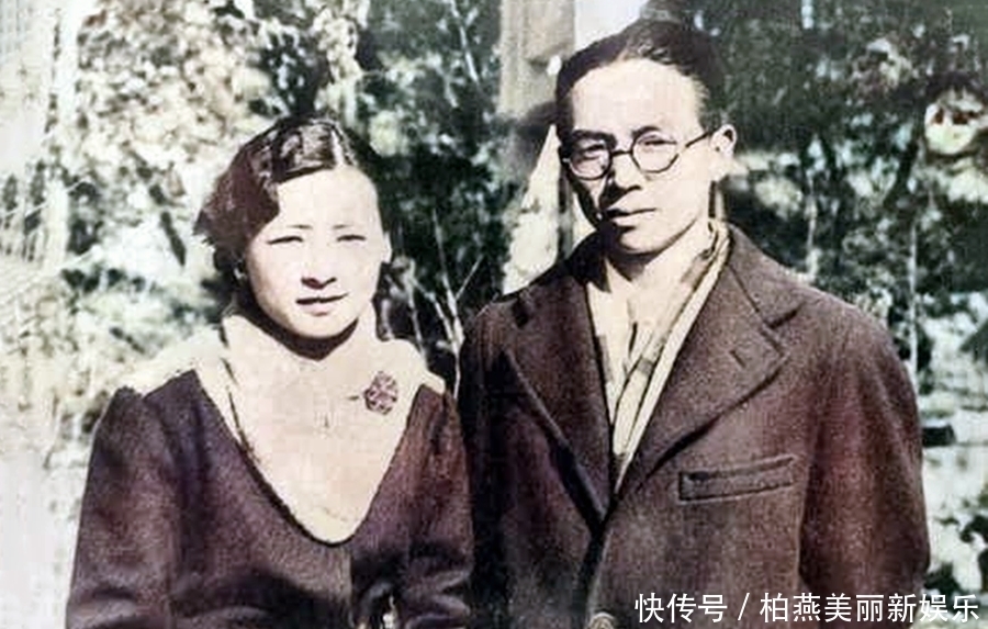 罕见梁思成和林徽因合影,气质优雅郎才女貌,两人带病设计国徽