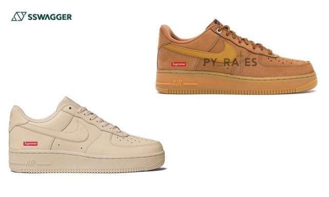  Supreme|小麦色Supreme x AF1 明年登场？这波你准备冲吗