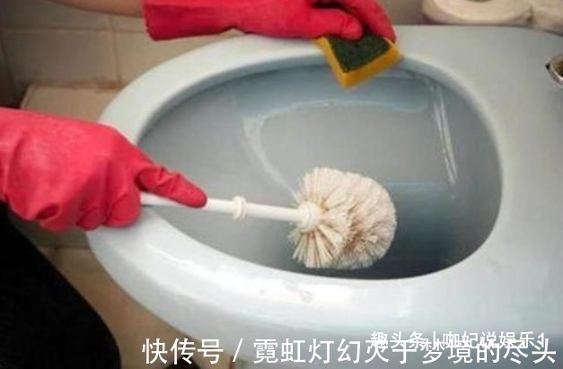 黄渍|马桶里撒一把,不管多脏多厚的黄渍,一刷就干净,真的太省事了