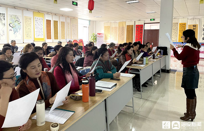 文化馆#唱出美好生活 东营区文化馆合唱培训走进辛店街道百合社区