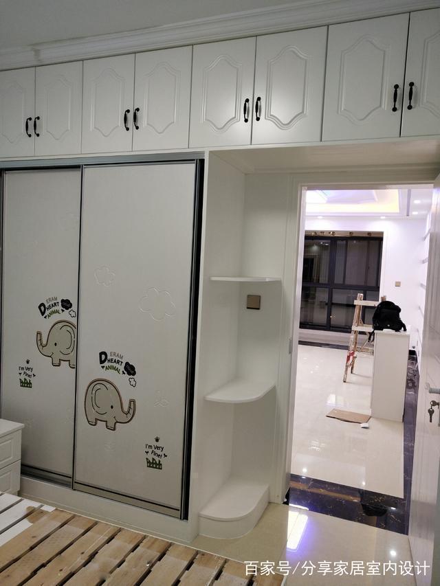 储物空间|辛苦两个月完工,一进门就被迷住,玄关鞋柜很漂亮,忍不住晒晒