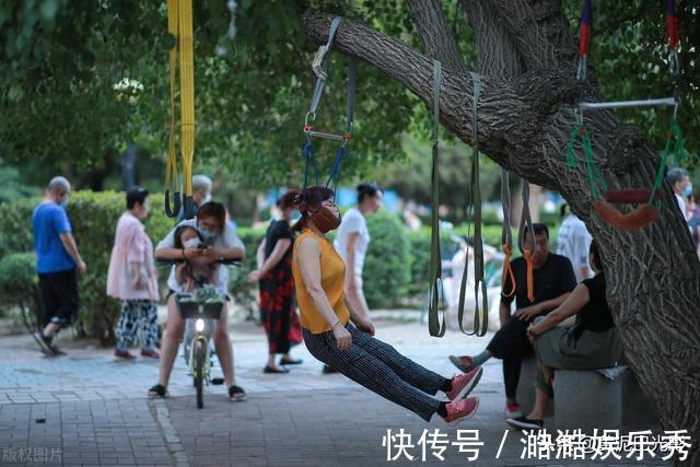 低头族|沈阳1棵大树上“吊满”许多大爷，知情人说这有名堂，看是啥