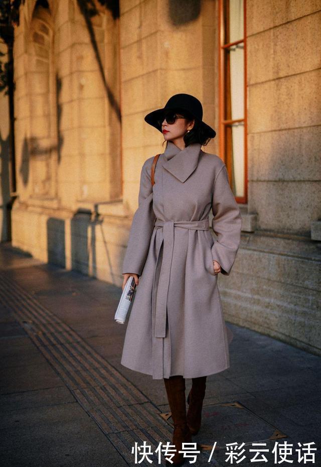 显瘦|羽绒服太臃肿别穿了,跟着“三木博主”学穿大衣,显瘦还高级!