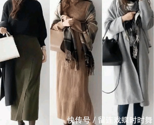 大衣 气质的日本小姐姐,通勤风穿搭示范,职场女生可以学学!