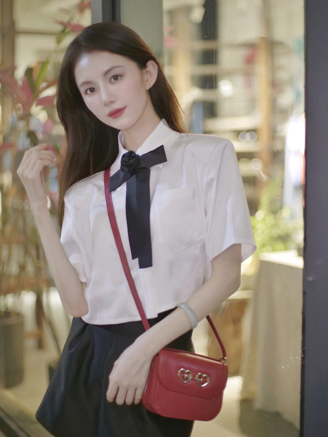 清新|甜美淑女的温柔风穿搭,清新减龄又俏皮,很适合20岁出头的女生