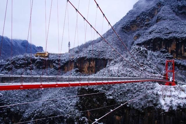 惊艳|仙山秘境、峡谷奇石、胜迹城楼……湖北10个赏雪地，惊艳震撼！