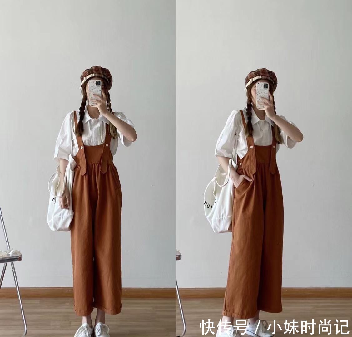 俏皮|小个子的穿搭魅力，不可言喻！除了可爱俏皮，也能够休闲时尚
