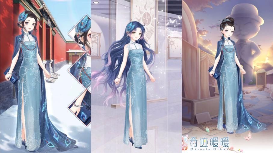 倾城芳信|奇迹暖暖:旗袍太显气质,如今再看倾城芳心,身价涨到了1000块