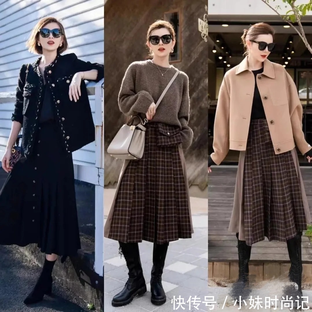 端庄大气的轻熟风穿搭,高矮胖瘦可驾驭,还不挑年龄