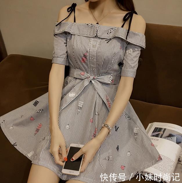 洋气|时髦气质连衣裙套装,让你出街艳压群芳,倍儿洋气