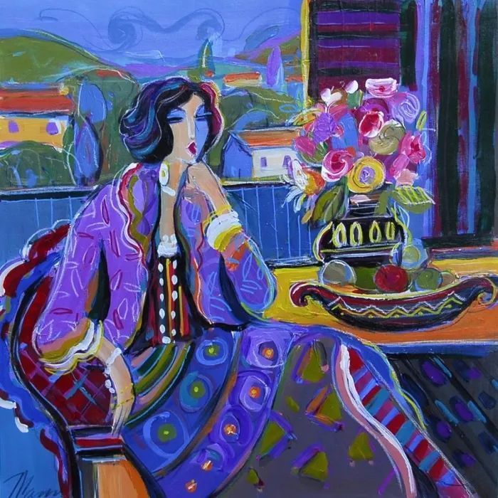 流动的曲线,鲜艳的色彩,极富美感的画面!