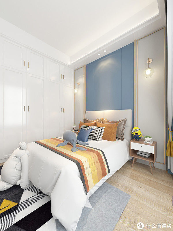 公卫空间|看了这套95㎡的样板房后，有种想买房的冲动，轻奢风格真的很精致