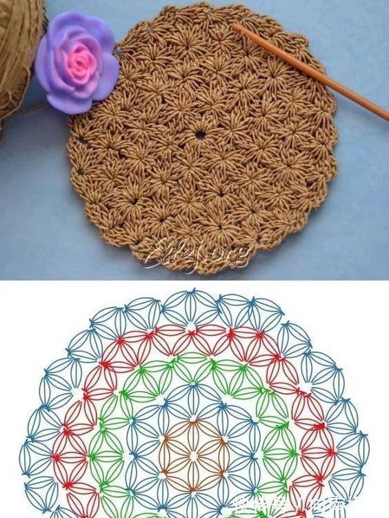 一种针法便钩了这么多家居好物,瞬间让你爱上钩针编织!附教程