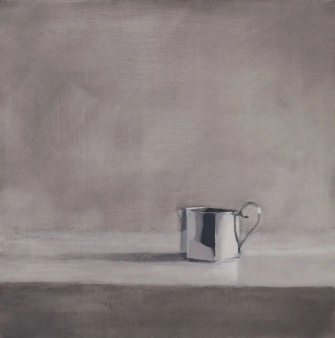 孤独感#柔和的光影和质感,她的静物画散发着一种孤独感!