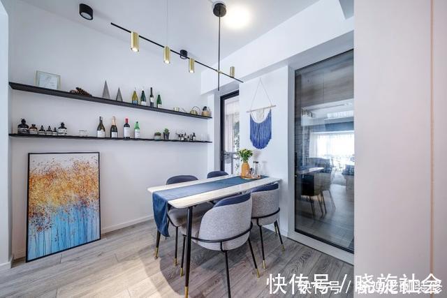酒架|看了这对夫妻51㎡小家,才知道北欧简约风住着多爽,温馨又高级