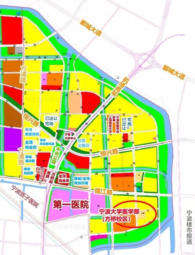 宿舍楼|宁波将新建4所学校、3所医院 分别位于海曙、江北、奉化