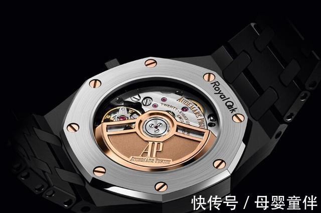 表壳@爱彼皇家橡树自动表34mm,连发白金霜金和黑陶瓷新表