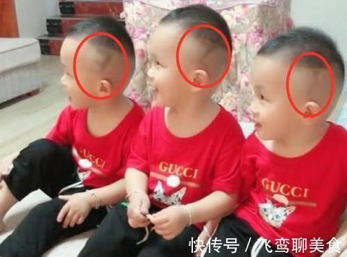 小梅|全家认不清三胞胎小子,舅舅想出的办法很实在,家人看后笑倒