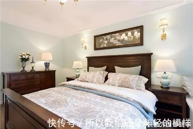 简美式|简美式三室两厅,客厅厨房餐厅呈开放式，全屋时尚、敞亮、大气!