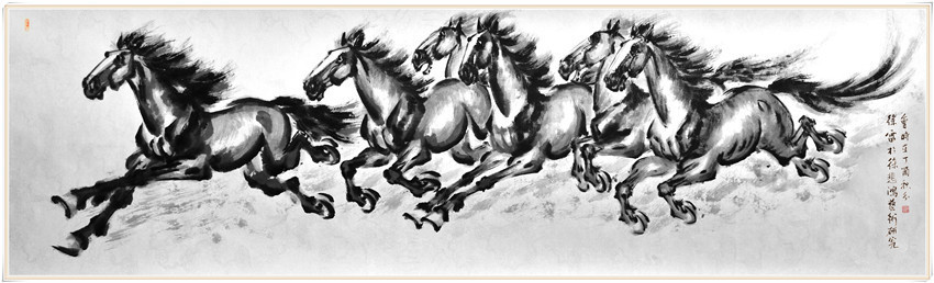 国画&本市热点:2021年国庆节著名书画家徐雷作品网络展