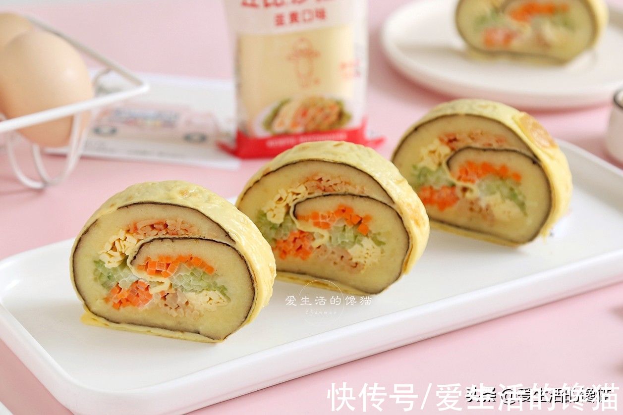 土豆泥|减脂超狠无米寿司，低卡低脂热量低，好吃不长胖，做法超简单