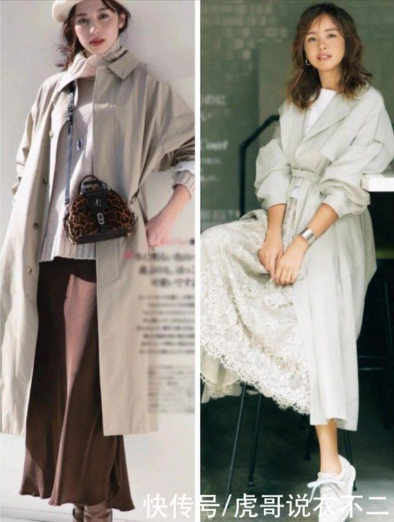 日本女人的优雅藏在风衣里，掌握“三要三不要”原则，赢得好气质