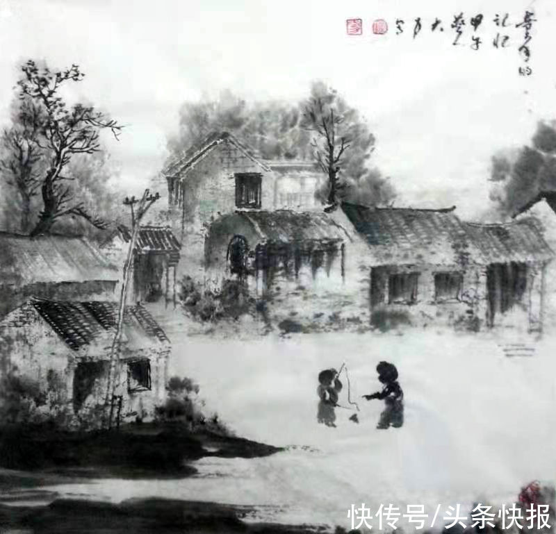 焦墨黄山@大国书画｜大力先生参展成功美术馆迎新书画展