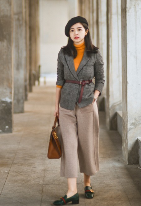 搭配|上班族怎么穿暖和又显瘦?试试这几套西装穿搭技巧,优雅又气质