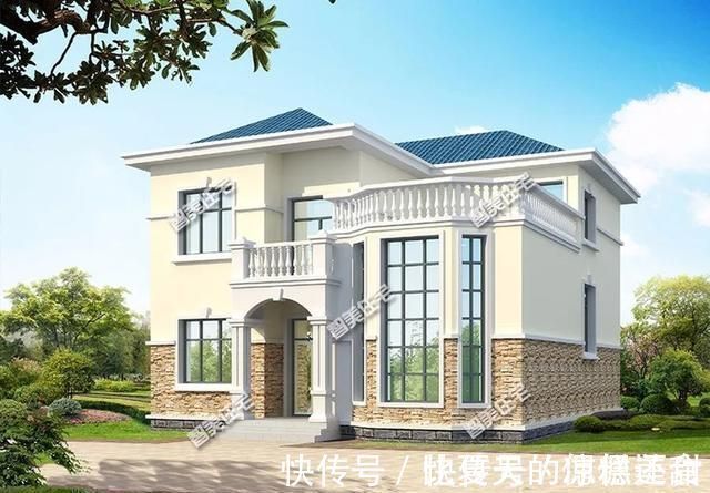 砖混|很漂亮的两款别墅户型,每栋造价23万左右,看一次心动一回