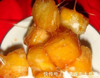 色泽金黄，酥脆焦香松软可口，外皮甜蜜，内层香脆，咬一口满嘴香