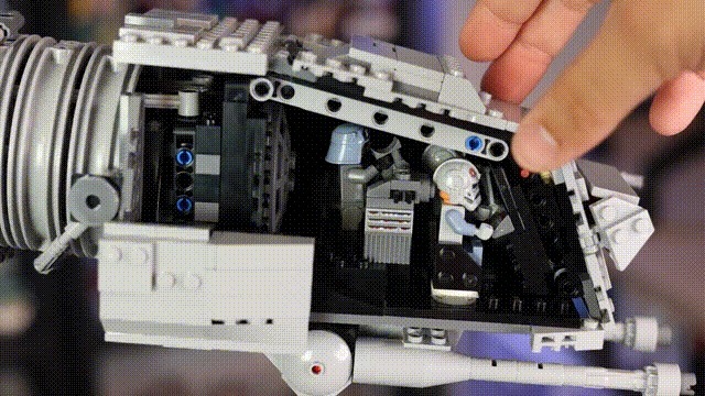 星战|6785个零件!这可能是目前最大块头的星战乐高!能塞一只军团