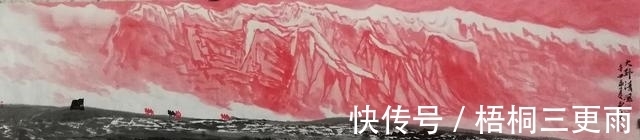 画家|佘山画友，上海甘肃画家中国画作品之一欣赏