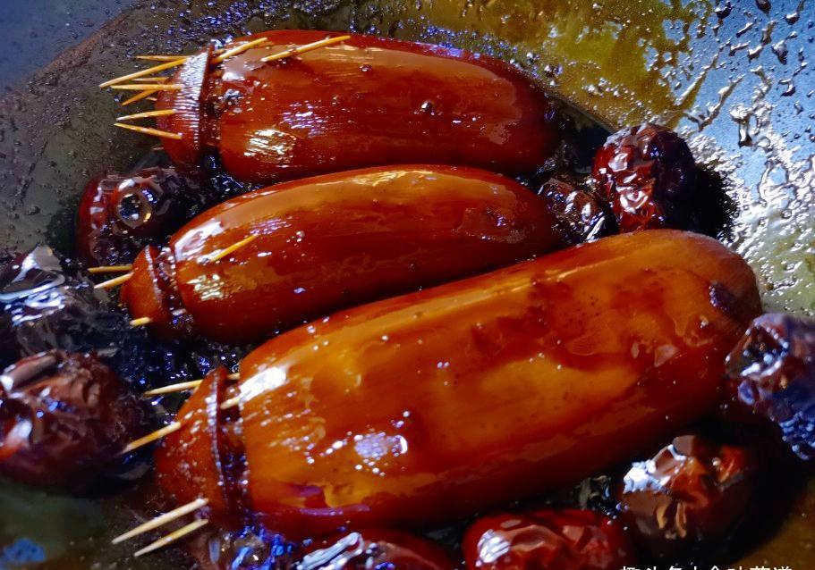 红糖糯米藕好吃有诀窍,很多人以为复杂,大厨教你3招,一次成功