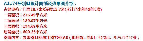 欧式别墅|这款三层欧式别墅，简单清爽，大方得体，适合现代人建。