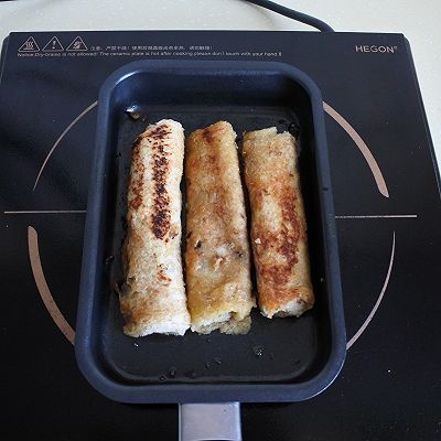 奶香巧克力吐司卷