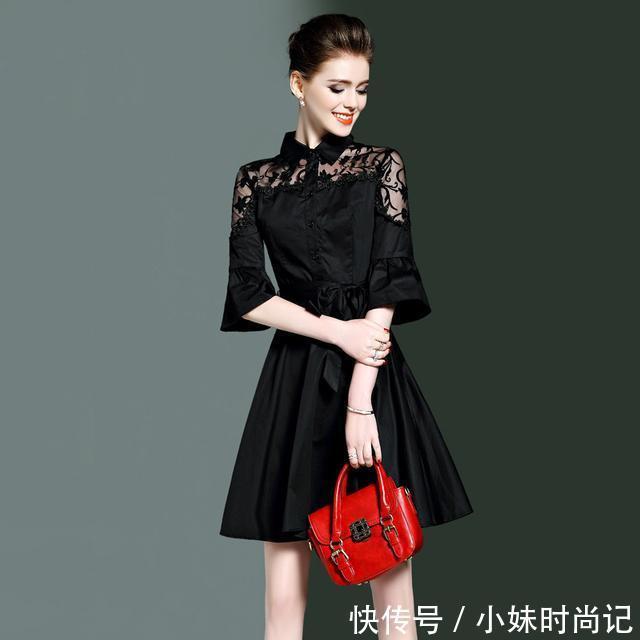 连衣裙 据说今年职业女性这样穿更好看,知性干练,上司更信任你了