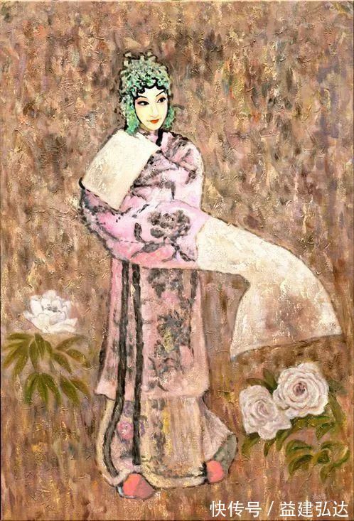 米巧铭|85后美女画家,用流淌的色彩画出浓缩的神韵