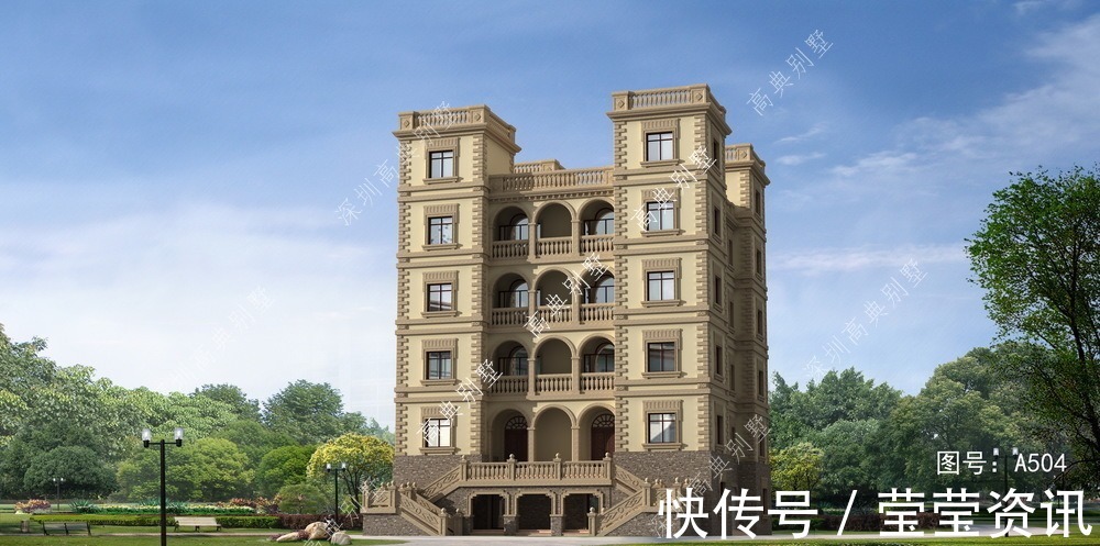 别墅|简洁的农村别墅,外观漂亮大气,让人百看不厌。