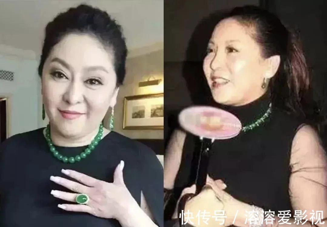 贵气 向太真壕,脖子上8千多万的钻石不算什么,祖母绿钻戒都不止一颗