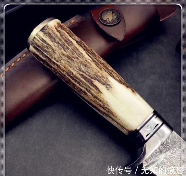 鉴赏|「鉴赏」追月鹿角大马士革猎刀